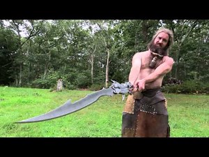 The man who makes giant swords