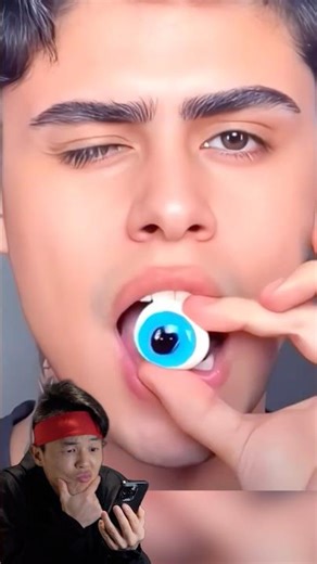 Eye Color Changing Jelly?🥷👀😱 #ninjahyeong