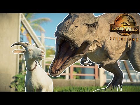 COMPLETE T-REX SHOWCASE | New Goat Hunt, All Skins & Battle Animations - Jurassic World Evolution 2