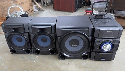 Sony MHC-EC909iP Mini Hi-Fi Comp. Sys CD FM iPod Dock Tested Excellent w/ Remote | eBay