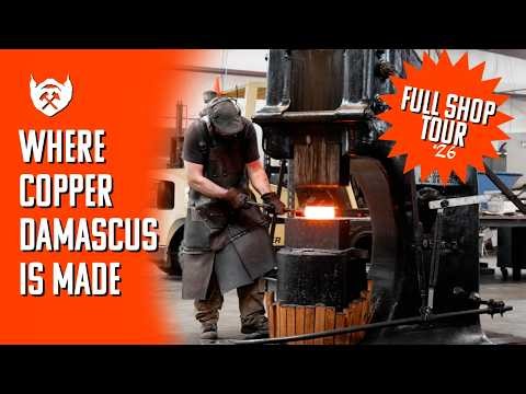 American Steel: Where Copper Damascus is Made