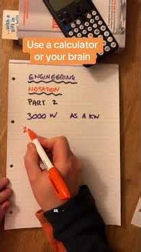 Engineering notation in the comments please. #stem #engineering