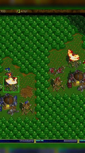 Warcraft 2 Cannons Fight