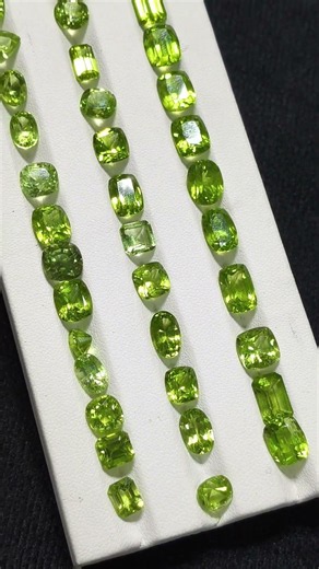 Beautiful Peridot Gemstone 💚 #gemquality #party
