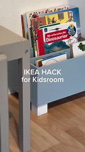 Genius idea 💡 get ready to be inspired by @werkstattespresso Discover a simple and exciting DIY solution for organizing your kids' books using IKEA MOPPE. Follow his lead and transform your space effortlessly! 📚✨ #KidsBookOrganization #DIYMagic #IKEAHacks #CreativeParenting #HomeInspiration #ikeamoppe | IKEA Hacks & Ideas