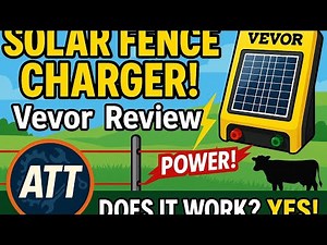 DIY Vevor Solar Fence Charger Review – Final Thoughts & Setup Guide