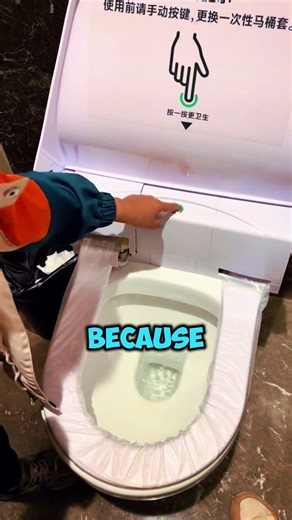 Why This Toilet Seat Is Cleaner Than You Think 🧠✨#shortfeeds #shorts