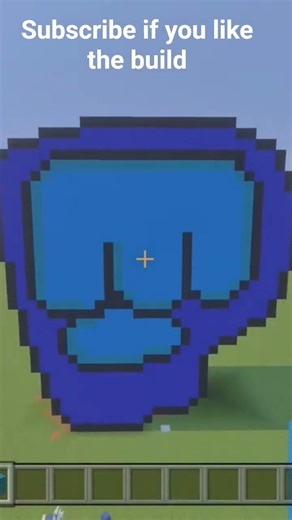 PewDiePie's Iconic Fist as Minecraft Pixel Art #shorts #minecraft