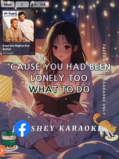 Even The Nights Are Better - Air Supply Karaoke Song with Lyrics #sheykaraoke #musiclovers #karaoke | Shey Karaoke