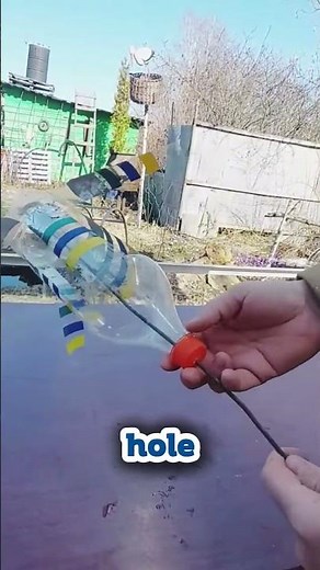 A Simple DIY Wind Spinner That Helps Deter Moles and Birds