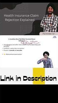 Health Insurance Claim Rejection Explained