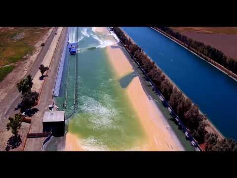 Kelly Slater's Wave Pool - Drone View