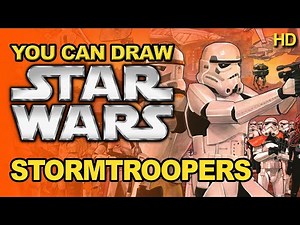 How to Draw Stormtroopers and Clonetroopers from Star Wars
