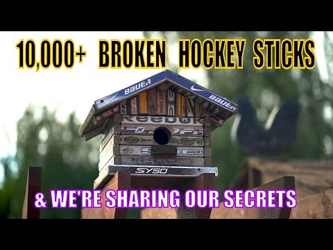 Here's how you get 10k broken hockey sticks for amazing DIY creations | 7 SECRETS