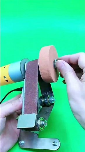 Mini Belt Sander Electric Belt-Sander Polishing-Grinding Sharpener DIY Power Sanding Machine