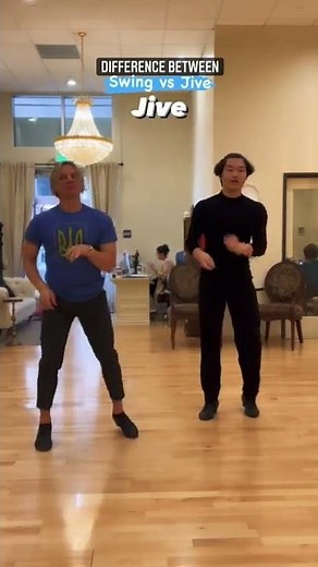 😋 Difference between Swing vs Jive - learn more with 📲"Dance With Oleg" APP #olegastakhov