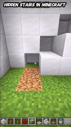 hidden staircase in Minecraft | GameX 2.0
