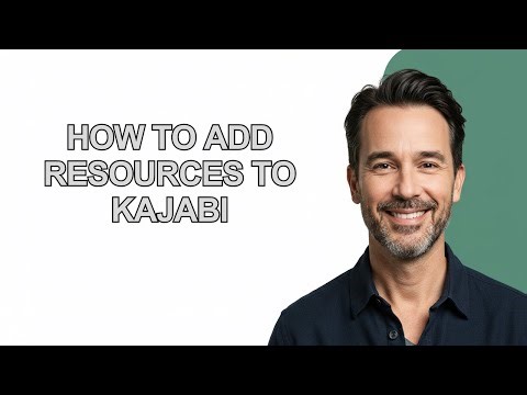 How to Add Resources to Kajabi - KevinHowTo