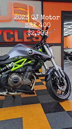2023 QJ Motor SRK 400 $2,999 Stock #10491 Miles: 1 We deliver NATIONWIDE! Sales Dept: (662) 523-0821 Come visit us: 814 President St Tupelo, MS 38801 Visit Online: https://fuel-cycles.com Apply for easy financing: https://fuel-cycles.com/creditapp #FUELCYCLES #FUELFAM #HARLEY #HARLEYDAVIDSON