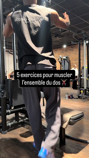 5 exercices pour explosé ton dos Reposez-vous 90 à 120 secondes entre les séries Tu veux plus des conseils pour des séances de coaching individuelles et des programmes personnalisés dm moi en privé #dos #back #motivation #fitnessmotivation #pourtoi