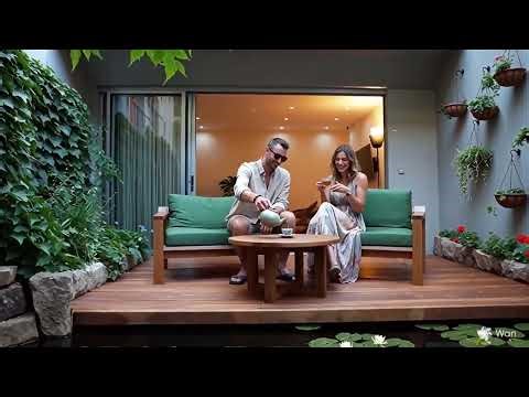 Hidden Koi Pond Design Beneath Modern Serenity