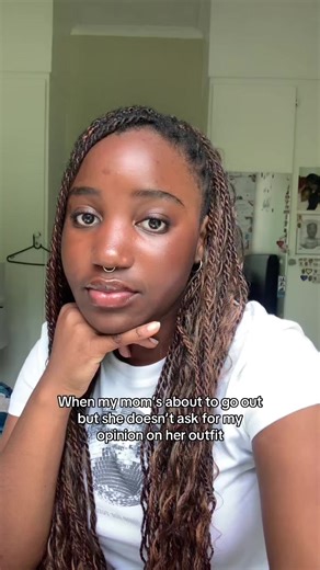 ((Draft)) How dare you, mother💔🫩👎🏿 #fyp #relatable #namibianchocolate When my mom’s about to go out but she doesn’t ask for my opinion on her outfit #outfit #viral