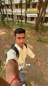 POV: A full day at IIT Madras - and the outfit actually kept up.Wearing @tailoraedge #iitjee #iitm