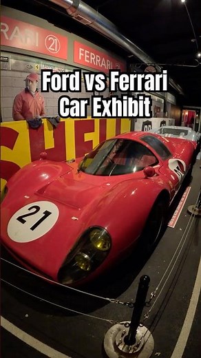 Ford vs Ferrari – GT40 and Ferrari 330 P3 #racecar #classiccars #vintage #ford #gt40 #ferrari