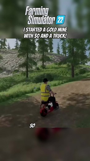 #farmingsimulator22 #game #funny #fyp #viral #roleplay #austinfarmer #goldmine