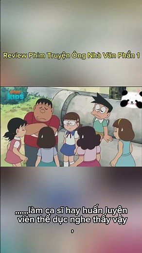 Review phim Doremon Truyện Ông Nhà Văn Phần 1