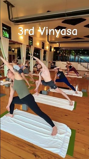 Hot Yoga's Triangle Pose with BIND!