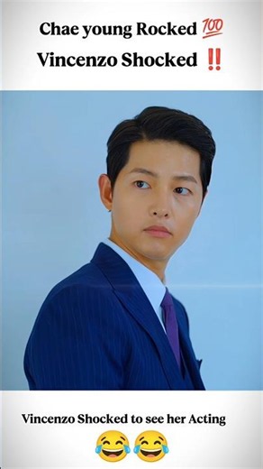 Vincenzo Shoked to See her Acting 😂|Chan Young acting On peak|#kdramaedits #vincenzo