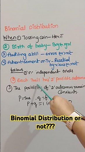 How to Identify Binomial Distribution Problems #COSM #P&S