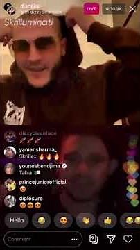 DJ Snake x Skrillex Instagram Live | New song! (25/03/2020)