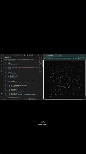 500 Complete karain 🔤D Letter Colorful Particle Animation | Series: A–Z Particle