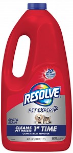 Resolve Pet Stain & Odor Carpet Cleaner Refill, 60oz Bottle