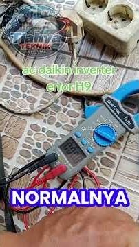 ac daikin inverter error H9 #serviceacinverter