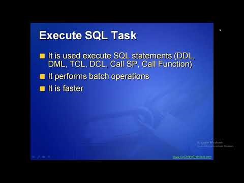 MSBI ( SSIS 04 ) Session 24 Control Flow Tasks Part1