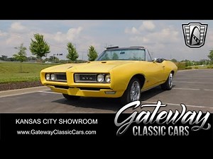 1968 Pontiac GTO Convertible - Gateway Classic Cars - Kansas City 1109-KCM