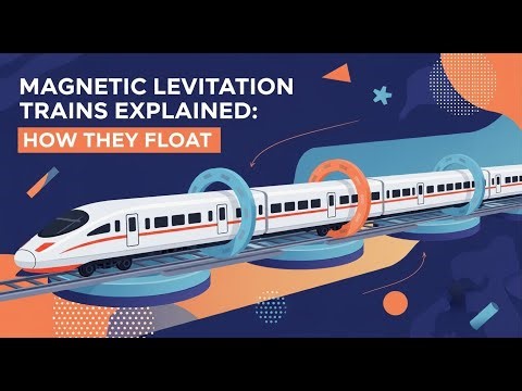 Maglev Trains Explained: How Magnetic Levitation Makes Them Float