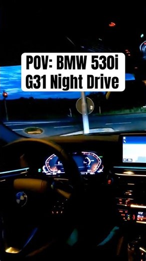 2023 BMW G31 LCI 530i POV TEST DRIVE