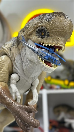 Collect Jurassic on Instagram: "SCALES PERFECTLY! Quick unboxing of the official Jurassic World Rebirth Matchbox ‘InGen Helicopter’… What else was I supposed to do with it? #collectjurassic #matteljurassicworld #jurassicworld #jurassicpark #jurassicworldrebirth #mattel #matchbox #toys #toynews #toycollector #campcretaceous #chaostheory"