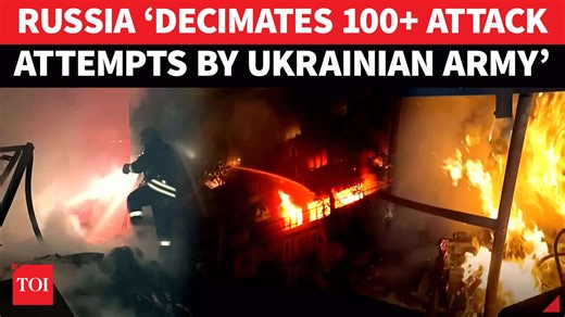 '103+ UAVs Shot Down’: Russia Foils Massive Ukrainian Drone Strike | Details