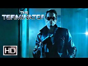 The Terminator (1984) The Police Station Shoot-out Movie Scene (HD Remastered)