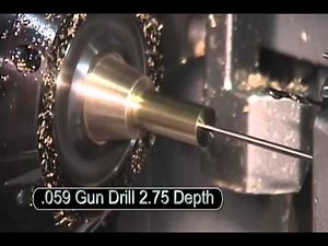 Citizen L20 Swiss Type Turning Center Demo Machining Bone Screws