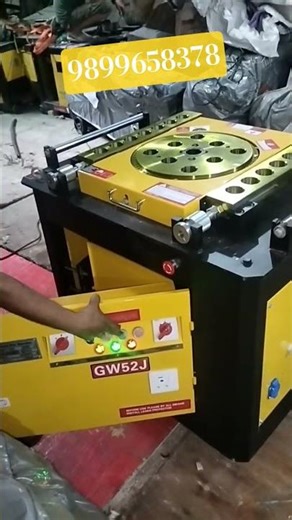 Bar Bending machine testing before dispatch.... Call for more :- 9899658378