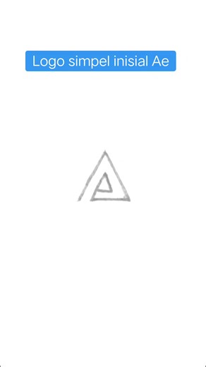 Tutorial Desain Logo Simpel dengan Inisial Ae
