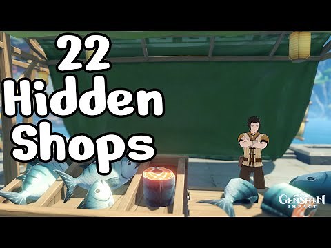 Hidden Shops In Genshin Impact