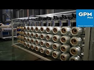 Continuous Glass Fiber Reinforced Thermoplastic Composites Melt Impregnation UD-Tape Production Line