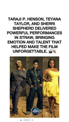 Taraji, Teyana & Sherri Shine in Straw – Powerful Performances 🎬 #strawmovie #tarajihenson